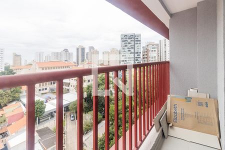 Studio à venda com 28m², 1 quarto e sem vagaVaranda