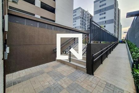 Apartamento à venda com 34m², 1 quarto e sem vagaEntrada e rampa de acesso