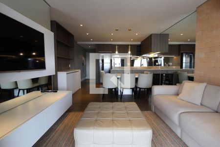 Sala de apartamento à venda com 1 quarto, 65m² em Vila Nova Conceição, São Paulo