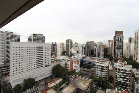 Vista da Varanda de apartamento à venda com 1 quarto, 65m² em Vila Nova Conceição, São Paulo