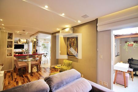 Sala de apartamento para alugar com 2 quartos, 79m² em Baeta Neves, São Bernardo do Campo