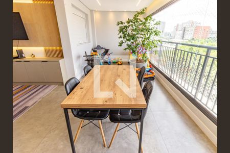 Varanda de apartamento à venda com 3 quartos, 105m² em Brás, São Paulo