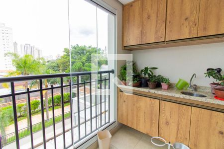 Varanda de apartamento para alugar com 2 quartos, 67m² em Lapa, São Paulo