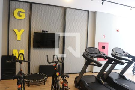 Studio para alugar com 19m², 1 quarto e sem vagaÁrea comum - Academia