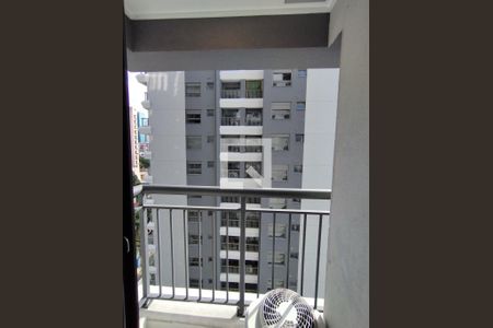 Vista da Sacada de kitnet/studio à venda com 1 quarto, 23m² em Paraíso, São Paulo
