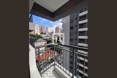 Vista da Sacada de kitnet/studio à venda com 1 quarto, 23m² em Paraíso, São Paulo
