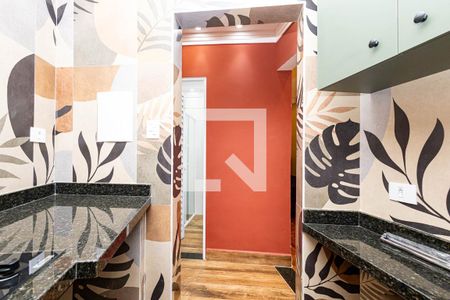 Studio à venda com 27m², 1 quarto e sem vagaCozinha