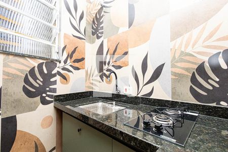 Studio à venda com 27m², 1 quarto e sem vagaCozinha