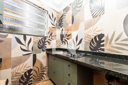 Studio à venda com 27m², 1 quarto e sem vagaCozinha