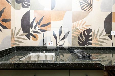 Studio à venda com 27m², 1 quarto e sem vagaCozinha