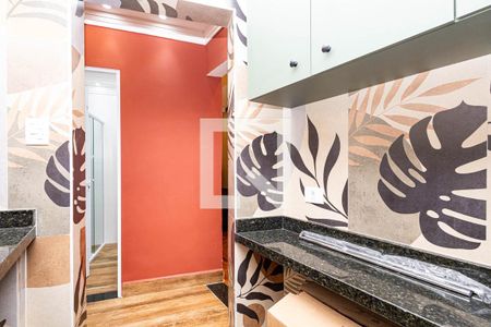Studio à venda com 27m², 1 quarto e sem vagaCozinha