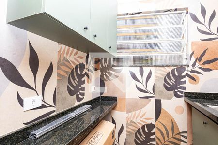 Studio à venda com 27m², 1 quarto e sem vagaCozinha