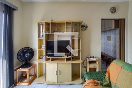 Sala de apartamento para alugar com 2 quartos, 80m² em Guilhermina, Praia Grande