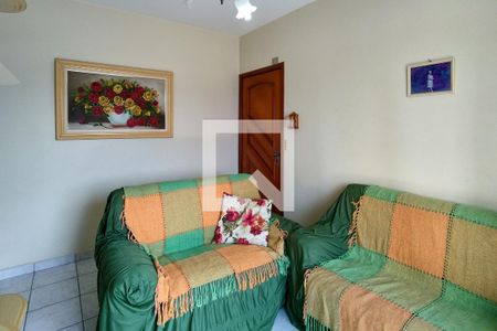 Sala de apartamento para alugar com 2 quartos, 80m² em Guilhermina, Praia Grande
