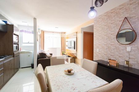 Sala de apartamento para alugar com 2 quartos, 47m² em Olaria, Canoas