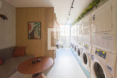 Studio à venda com 25m², 1 quarto e sem vagaLavanderia