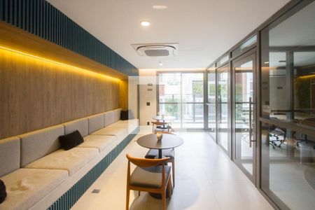 Studio à venda com 25m², 1 quarto e sem vagaCoworking