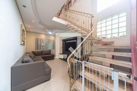 Sala de casa à venda com 3 quartos, 170m² em Jardim Cambui, Santo André