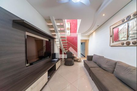Sala de casa à venda com 3 quartos, 170m² em Jardim Cambui, Santo André