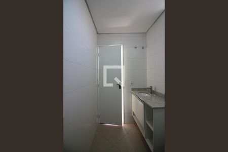 Banheiro da Suíte de apartamento para alugar com 1 quarto, 37m² em Vila Planalto, São Bernardo do Campo