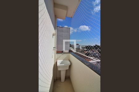 Varanda e Área de Serviço de apartamento para alugar com 1 quarto, 37m² em Vila Planalto, São Bernardo do Campo