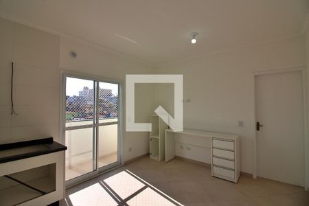 Sala/Cozinha de apartamento para alugar com 1 quarto, 37m² em Vila Planalto, São Bernardo do Campo