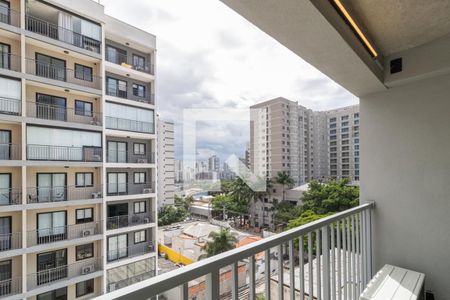 Studio à venda com 29m², 1 quarto e sem vagaVaranda