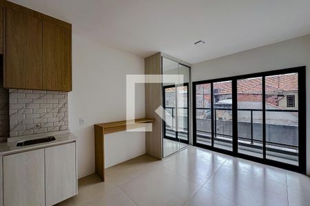 Sala/Quarto de apartamento para alugar com 1 quarto, 27m² em Cambuci, São Paulo
