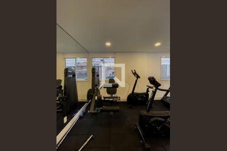 Apartamento para alugar com 28m², 1 quarto e sem vaga Apartamento para alugar com 28m², 1 quarto e sem vagaÁrea Comum - Academia