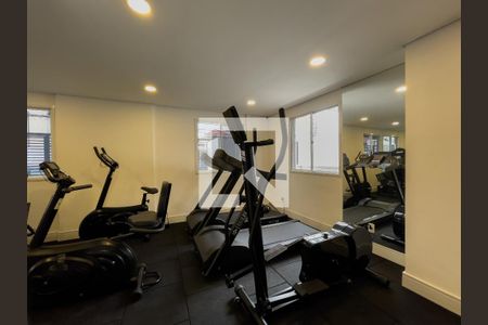 Apartamento para alugar com 28m², 1 quarto e sem vaga Apartamento para alugar com 28m², 1 quarto e sem vagaÁrea Comum - Academia