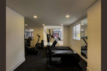 Apartamento para alugar com 28m², 1 quarto e sem vaga Apartamento para alugar com 28m², 1 quarto e sem vagaÁrea Comum - Academia