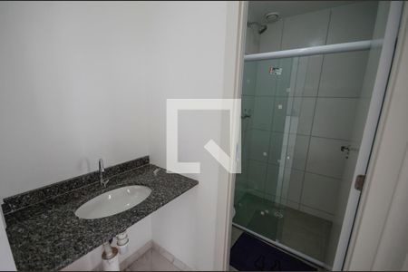 Banheiro de apartamento para alugar com 1 quarto, 48m² em São Cristóvão, Rio de Janeiro