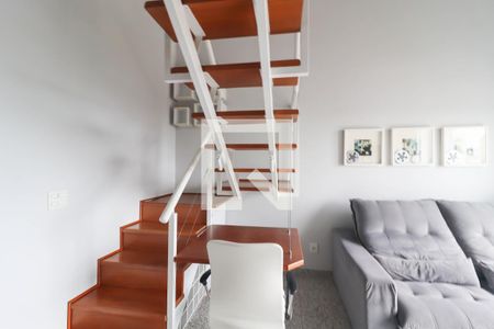 Sala de apartamento para alugar com 1 quarto, 52m² em Anhangabaú, Jundiaí