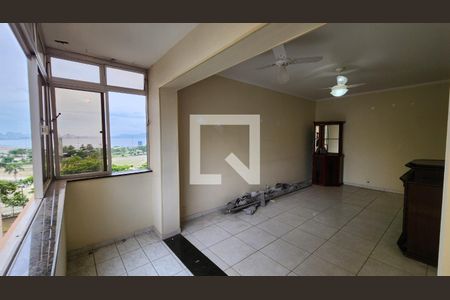 Sala de apartamento para alugar com 2 quartos, 90m² em José Menino, Santos