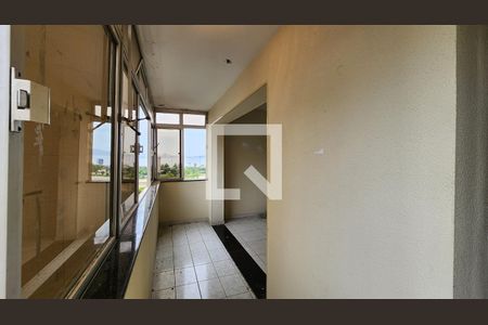 Detalhe Sala de apartamento para alugar com 2 quartos, 90m² em José Menino, Santos