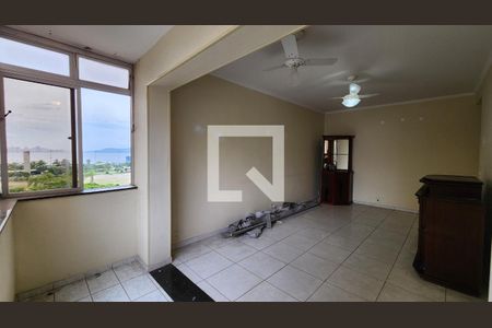 Sala de apartamento para alugar com 2 quartos, 90m² em José Menino, Santos