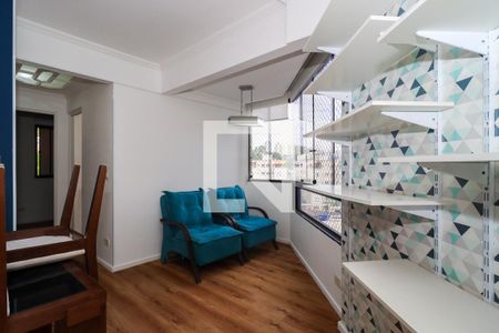 Sala de apartamento para alugar com 3 quartos, 69m² em Parque Esmeralda, São Paulo