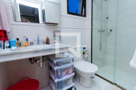 Apartamento à venda com 124m², 4 quartos e 3 vagasBanheiro da suíte 2