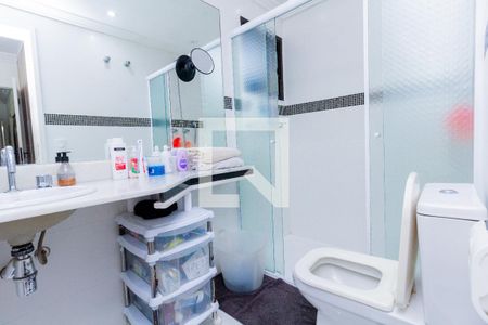 Apartamento à venda com 124m², 4 quartos e 3 vagasBanheiro da suíte 4