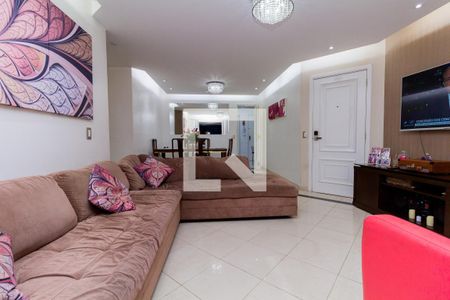 Sala de apartamento à venda com 4 quartos, 124m² em Vila Gomes Cardim, São Paulo
