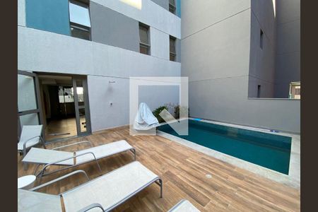 Studio à venda com 25m², 1 quarto e sem vagaPiscina