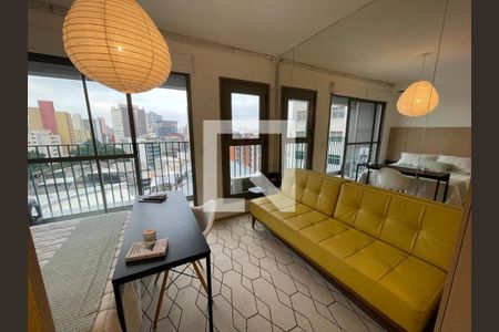 Sala de kitnet/studio à venda com 1 quarto, 25m² em Liberdade, São Paulo
