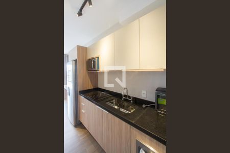 Studio à venda com 28m², 1 quarto e sem vaga Studio à venda com 28m², 1 quarto e sem vagaCozinha