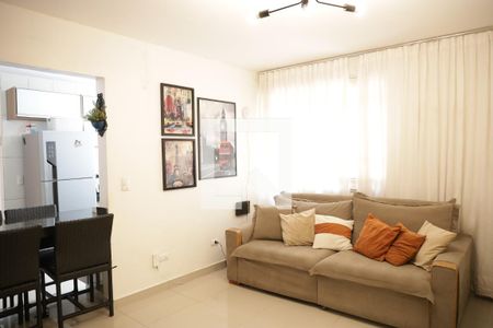 Sala de apartamento para alugar com 2 quartos, 65m² em St. Bueno, Goiânia