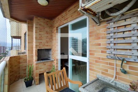 Apartamento para alugar com 145m², 3 quartos e 1 vagaSacada da sala