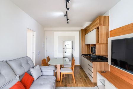 Sala de apartamento à venda com 1 quarto, 37m² em Jardim das Acacias, São Paulo