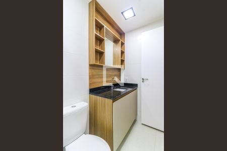 Apartamento à venda com 37m², 1 quarto e sem vaga Apartamento à venda com 37m², 1 quarto e sem vagaBanheiro da Suíte