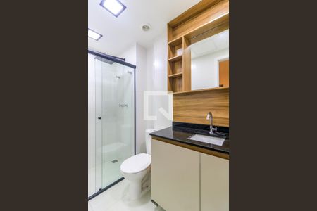 Apartamento à venda com 37m², 1 quarto e sem vaga Apartamento à venda com 37m², 1 quarto e sem vagaBanheiro da Suíte