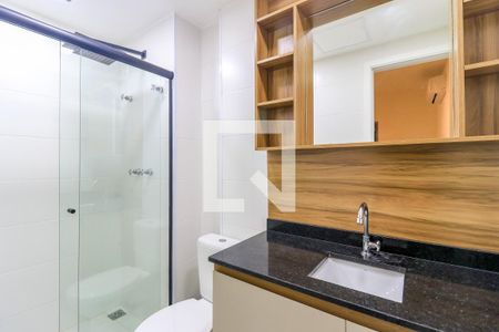 Apartamento à venda com 37m², 1 quarto e sem vaga Apartamento à venda com 37m², 1 quarto e sem vagaBanheiro da Suíte