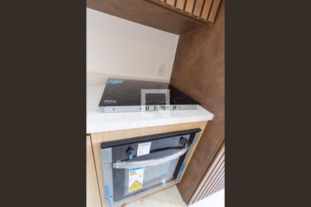Apartamento para alugar com 25m², 1 quarto e sem vagaCozinha - Detalhe Cooktop